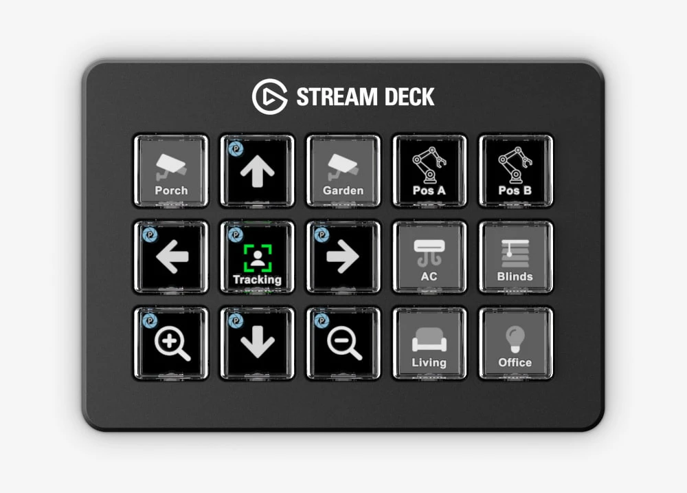 Stream Deck Scissor Keys | Precision 15-Key Control Pad | Elgato
